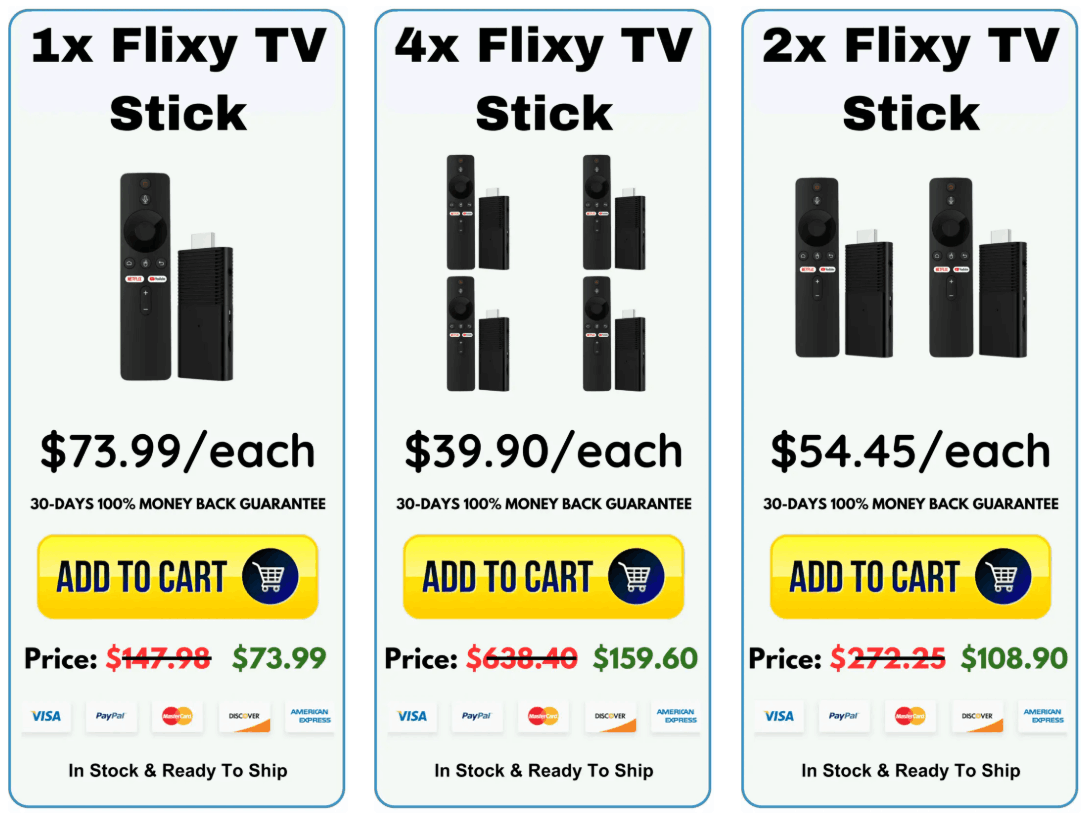 Flixy TV Stick Buy